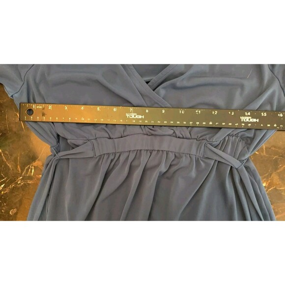 Oh Baby By Motherhood Womens Maternity Blouse Top Size Medium M Torquoise Aqua - Picture 8 of 10